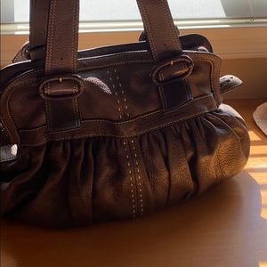 Cole Haan leather shoulder bag.